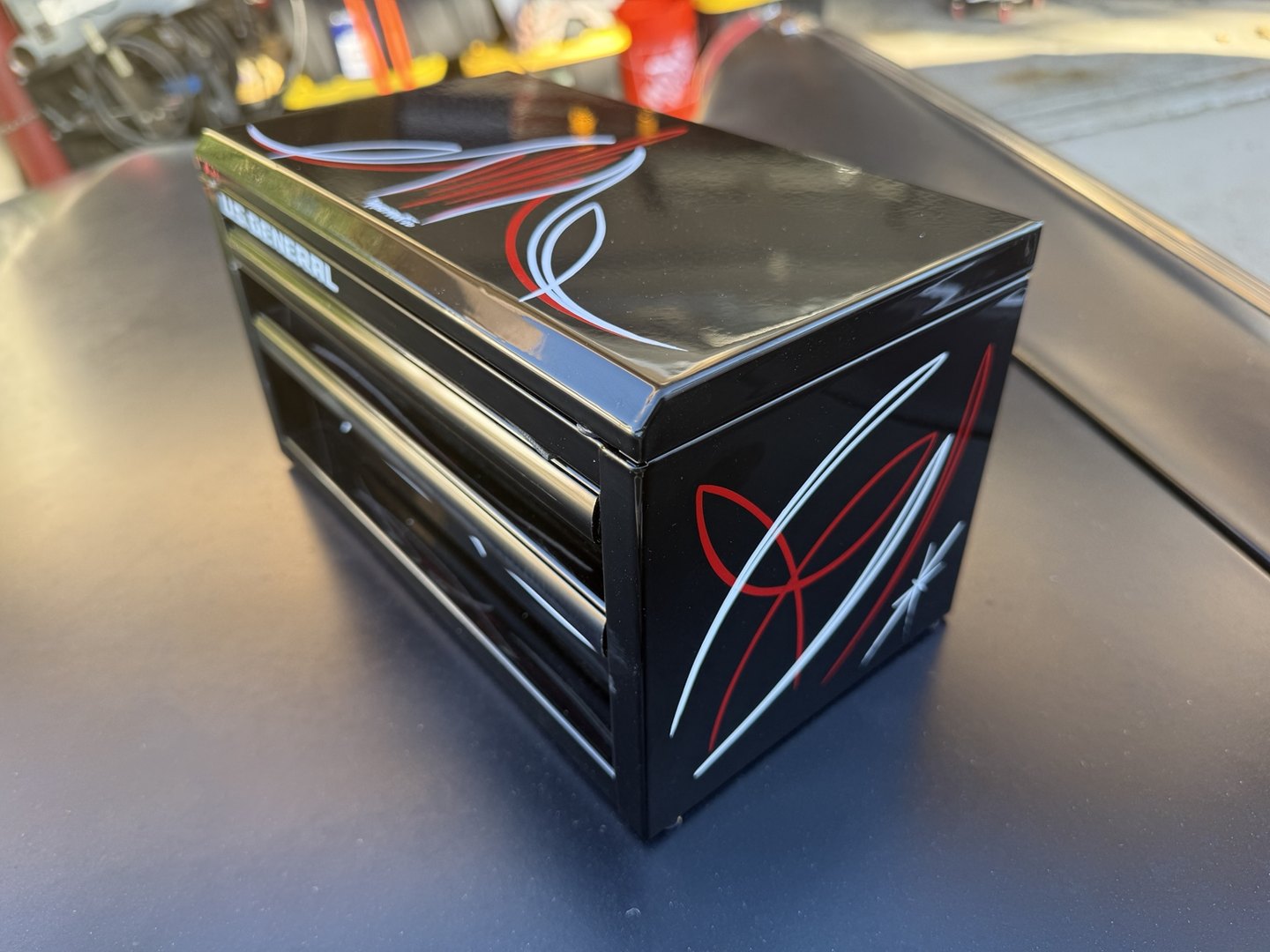 Black toolbox, view 2