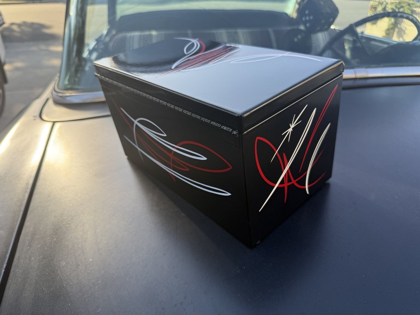 Black toolbox, view 3