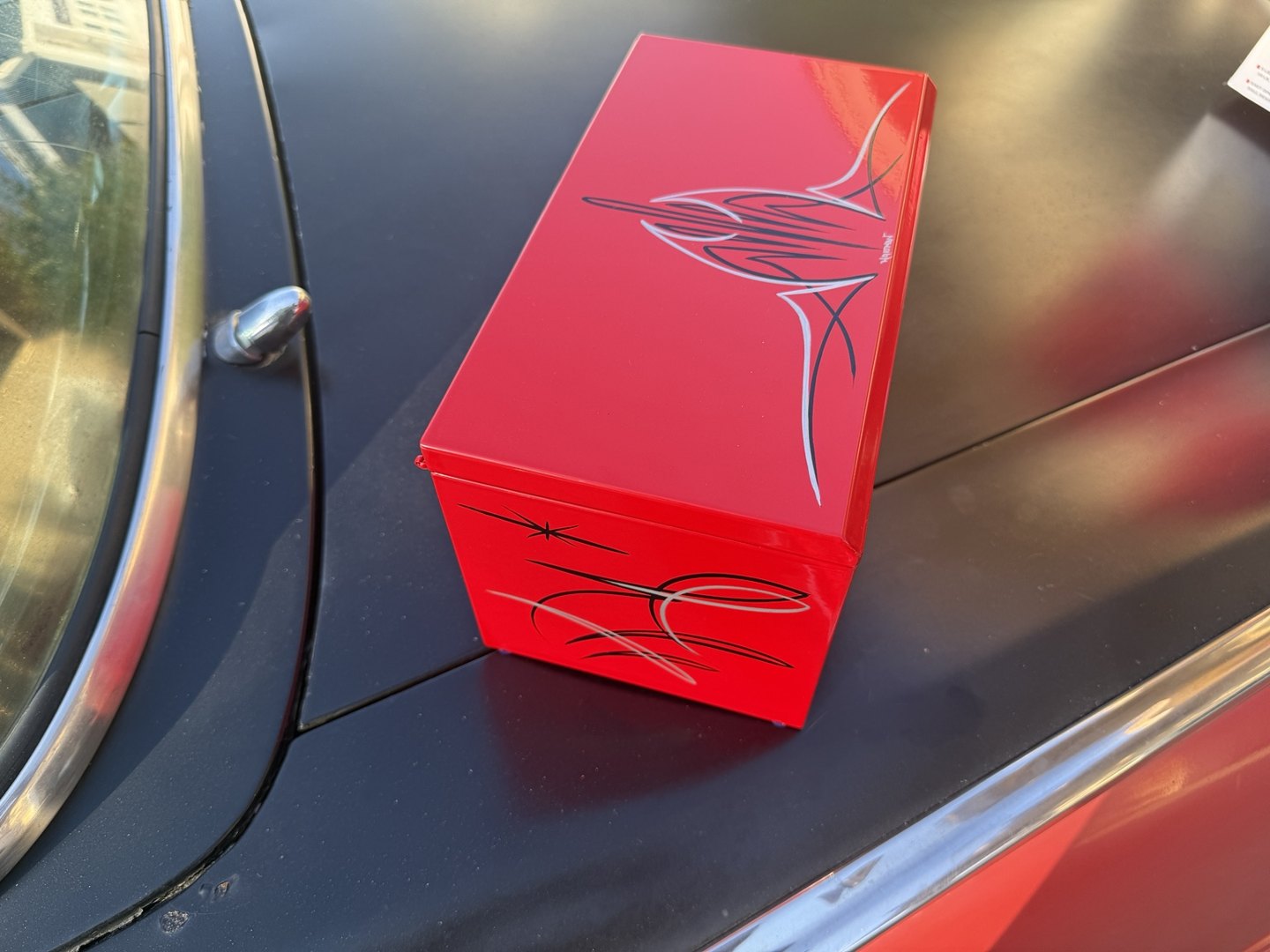Red · black & silver toolbox, view 6